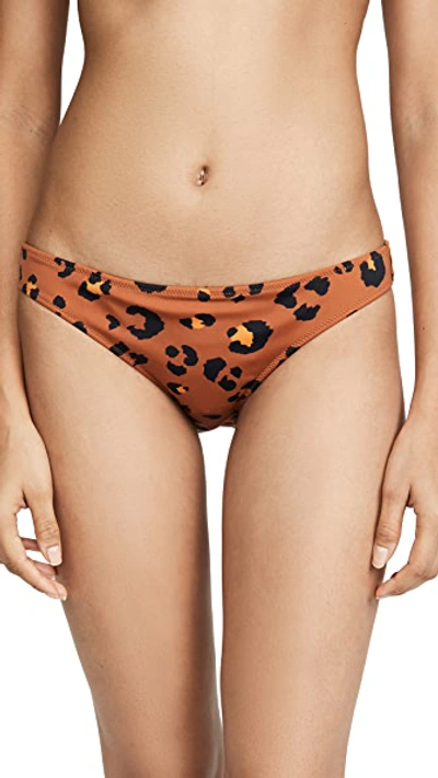 Shop Tigerlily Leilani Bikini Bottoms In Leopard