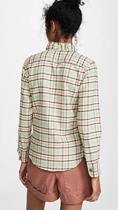 Shop Isabel Marant Étoile Awendy Button Down In Almond/pink