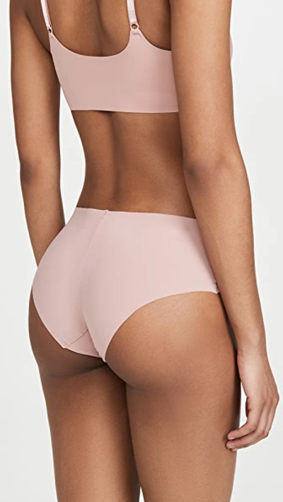 Calvin Klein Underwear Invisibles Hipster Briefs In Alluring Blush
