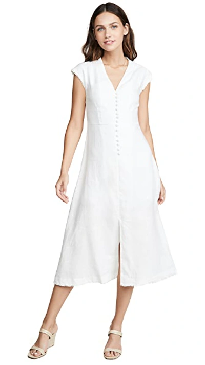 Shop Ayr The Flat White Dress