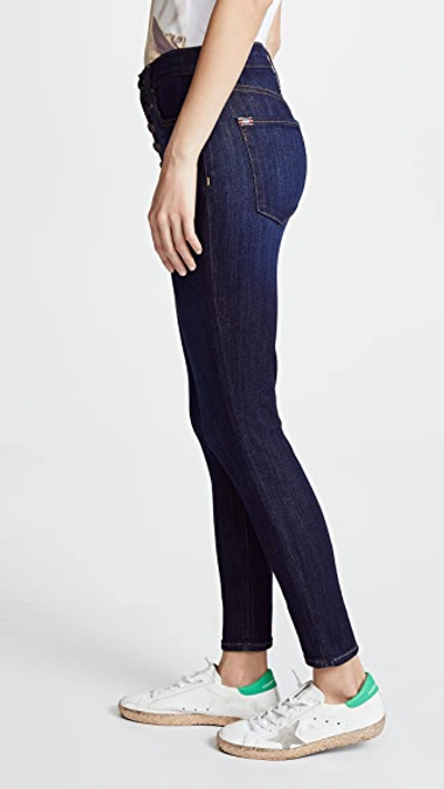Shop Ao.la High Rise Exposed Button Jeans In Dream On