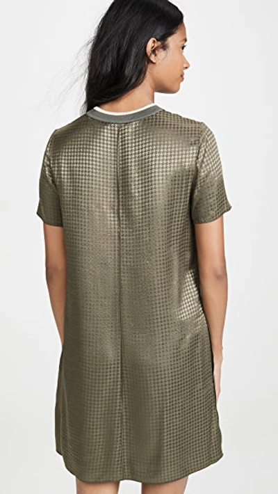 Shop Rag & Bone Ali T-shirt Dress In Olive