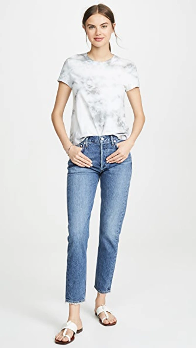 Shop Agolde Jamie High Rise Classic Jeans In Blithe