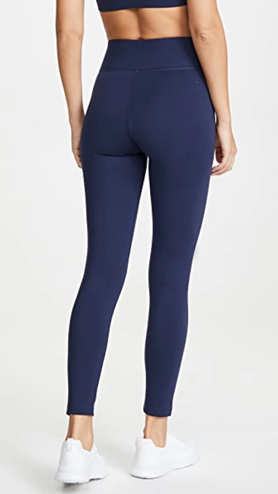 Shop All Access Center Stage Leggings In Navy