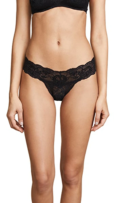 Shop Cosabella Never Say Never Cutie Low Rise Thong Black