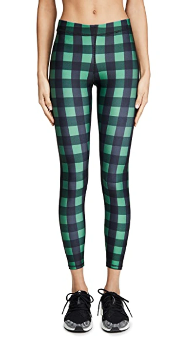 Shop Terez High Band Leggings In Lumberjack