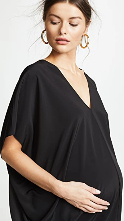 Shop Hatch Slouch Dress In Black