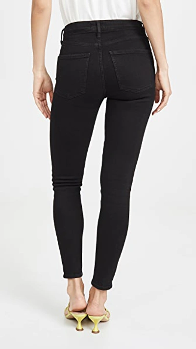 Shop Agolde Sophie Mid Rise Ankle Jeans In Sane