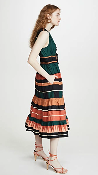 Shop Ulla Johnson Kaiya Dress In Pine