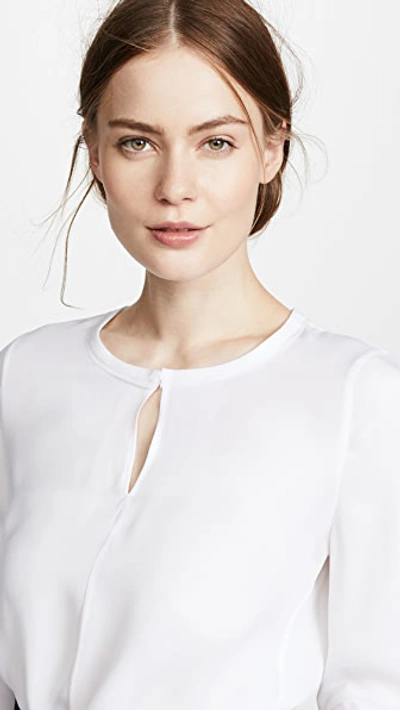 Shop Kobi Halperin Shia Blouse In Ivory