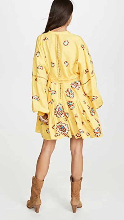 Shop All Things Mochi Valentina Dress In Yellow