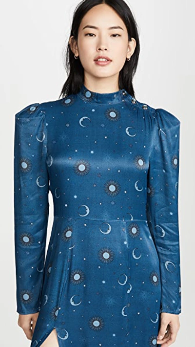 Shop Rahi Moonlight Fallon Dress In Moonlight Print