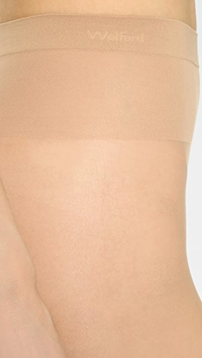 Shop Wolford Individual 10 Tights In Fairly Light