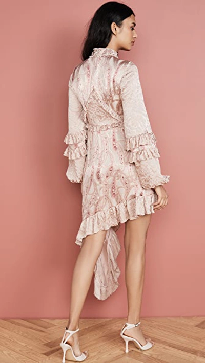 Shop Alexis Liora Dress In Blush Paisley