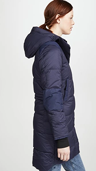 Shop Canada Goose Alliston Coat In Navy/marine