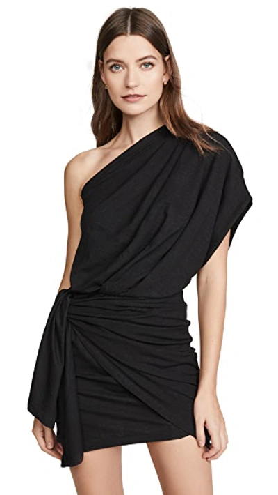 Shop Iro Gipsie Dress In Black