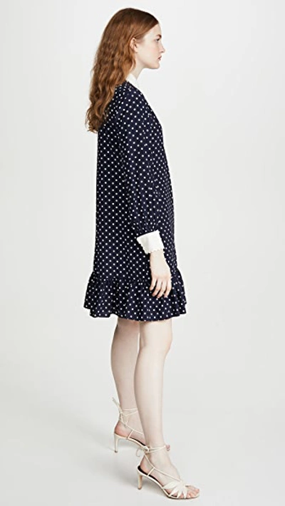 Shop Tory Burch Cora Dress In Classic Dot