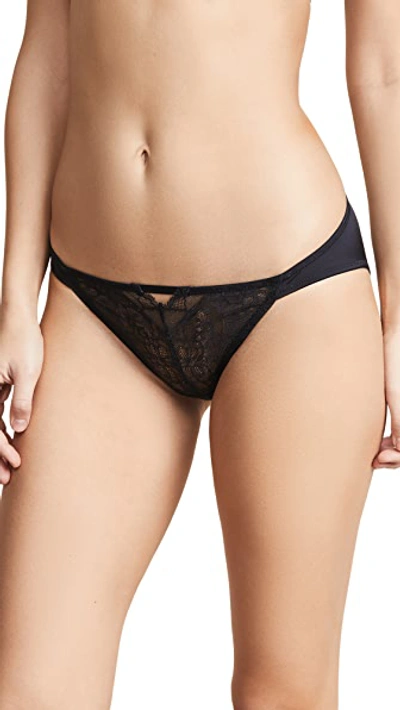 Shop Skarlett Blue Heartbreaker Panties In Black