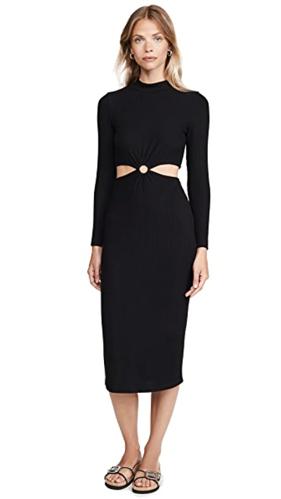 Shop Lna Banx Dress In Black