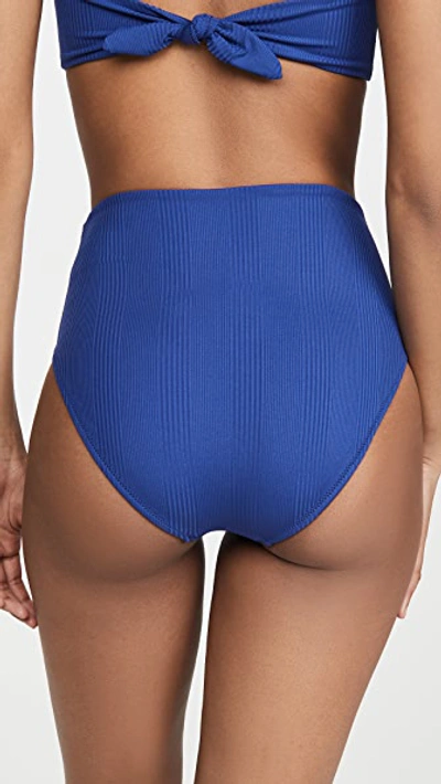 Shop Vitamin A Barcelona Bikini Bottoms In Sapphire