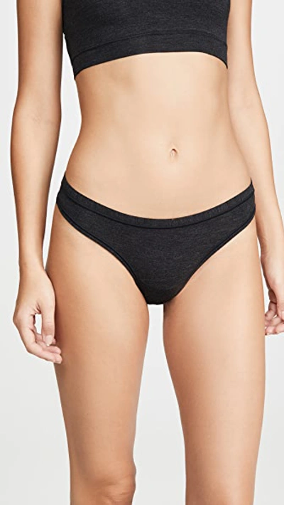 Shop B.tempt'd By Wacoal Future Foundation Thong In Night Black