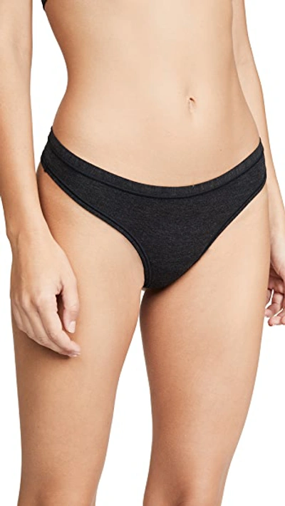 Shop B.tempt'd By Wacoal Future Foundation Thong In Night Black