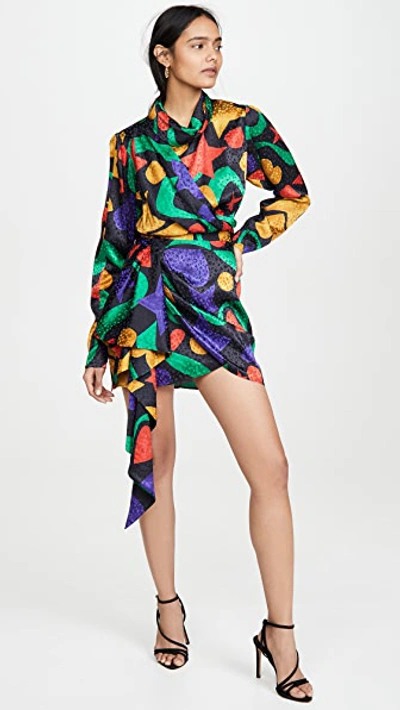 Shop Ronny Kobo Yarden Dress In Multi