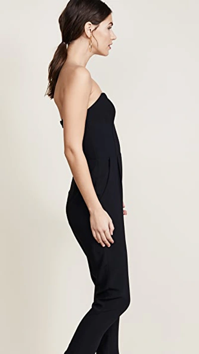 Shop Amanda Uprichard Cherri Jumpsuit In Black