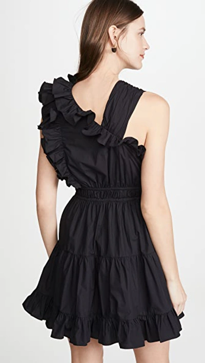 Shop Ulla Johnson Iliana Dress In Noir