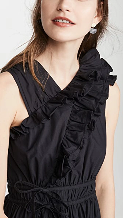 Shop Ulla Johnson Iliana Dress In Noir