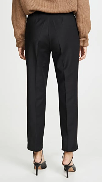 Shop Apc Aude Pants In Noir