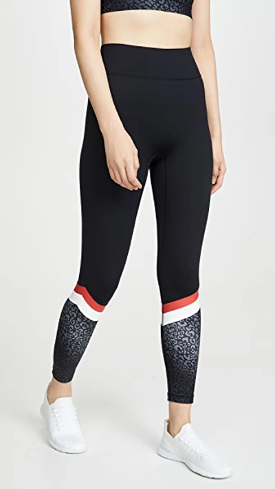 Shop All Access Tour Leggings In Black/snow Leopard