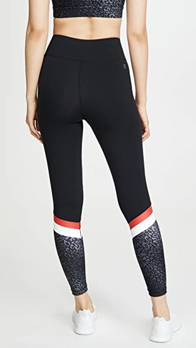 Shop All Access Tour Leggings In Black/snow Leopard