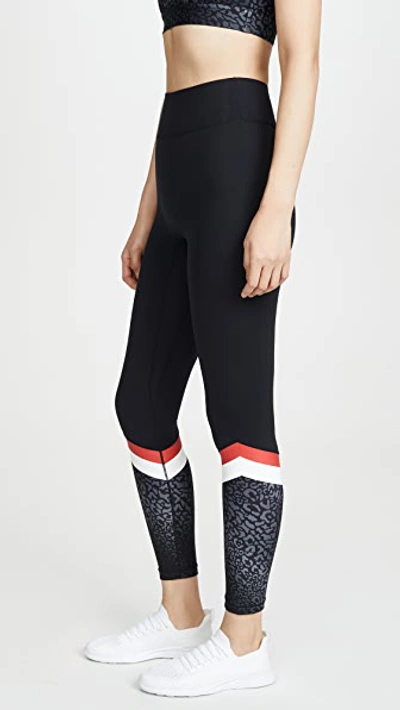 Shop All Access Tour Leggings In Black/snow Leopard