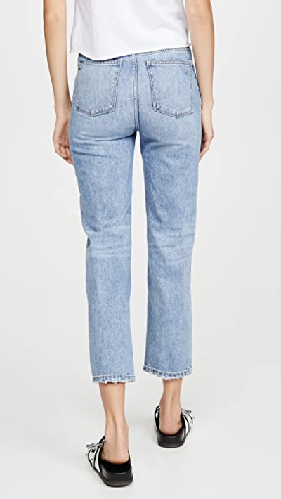 Shop Dl 1961 Jerry High Rise Vintage Straight Jeans In Lakewood