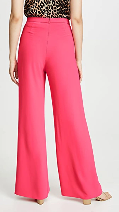 Shop Amanda Uprichard Spenser Pants In Azalea