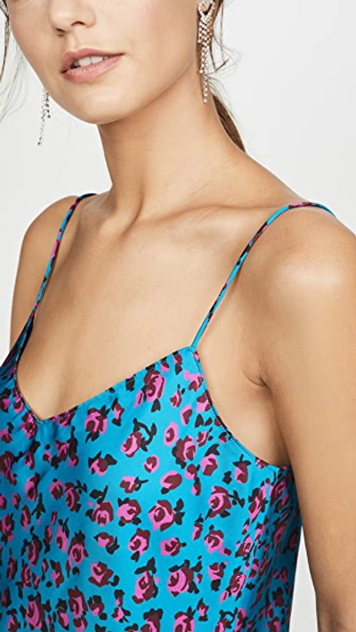 Shop Paige Cicely Camisole In Neon Blue/meadow