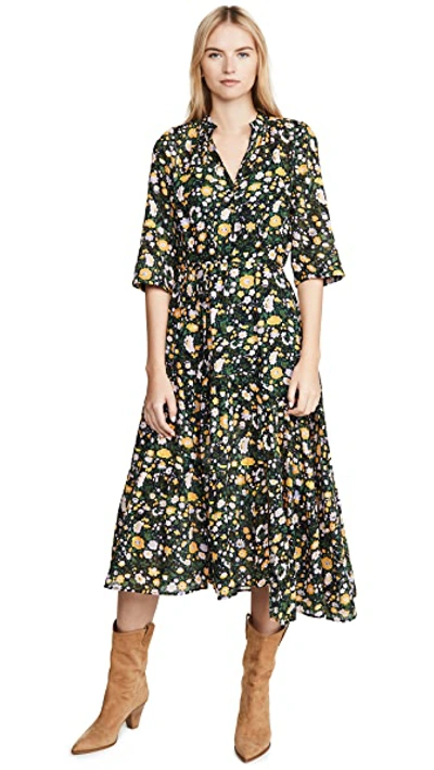 Shop Apiece Apart Agata Dress In Ester Floral Multi