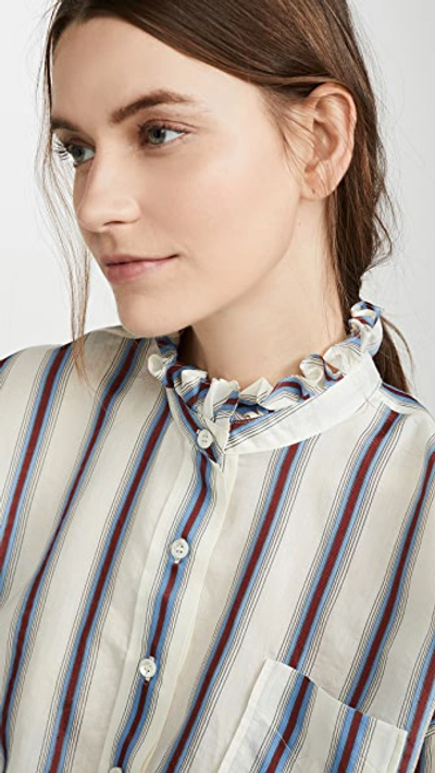 Shop Isabel Marant Étoile Olena Blouse In Ecru