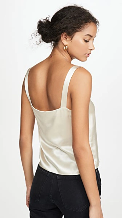 Shop Reformation Juliana Top In Ivory