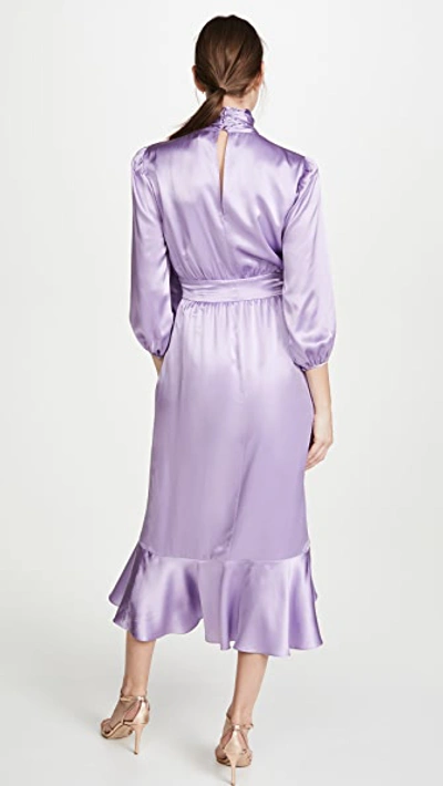 Shop Cinq À Sept Bella Dress In Lavender Mist