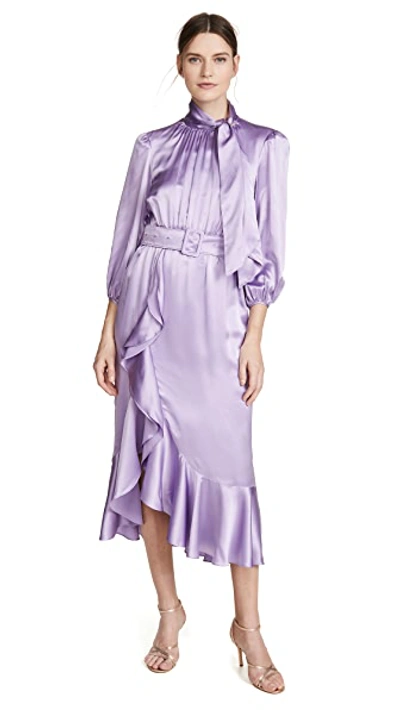 Shop Cinq À Sept Bella Dress In Lavender Mist