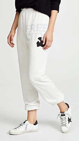 gucci fluffy sweatpants