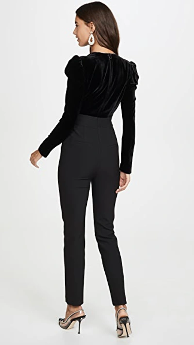 Shop Veronica Beard Cleo Jumpsuit In Black