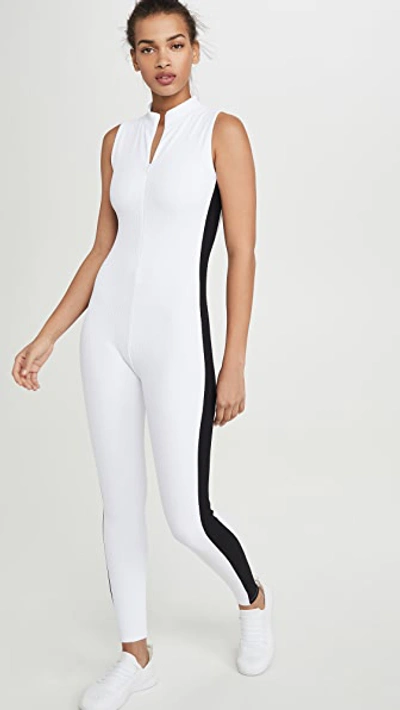 Shop Year Of Ours Thermal Ski Jumpsuit In White