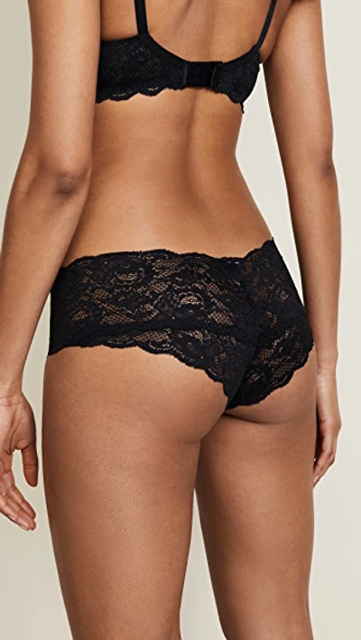 Cosabella Never Say Never Hottie Cheeky Hot Pants Never07zl In Black