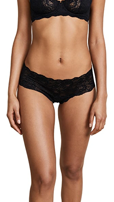 Cosabella Never Say Never Hottie Cheeky Hot Pants Never07zl In Black