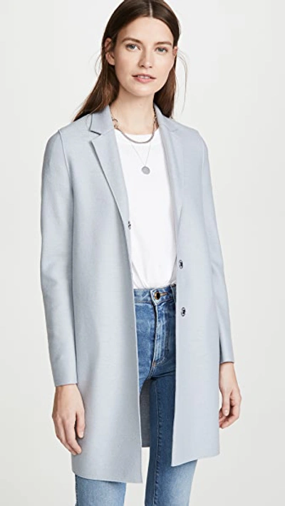 HARRIS WHARF LONDON COCOON COAT 