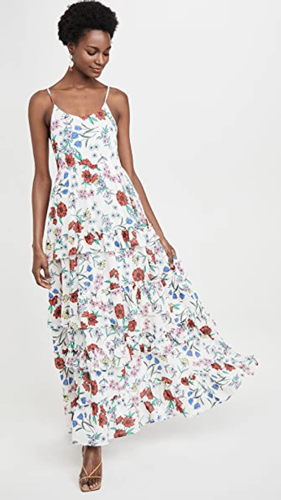 Shop Yumi Kim St. Martin Maxi Dress In Garden At Dawn Ivory