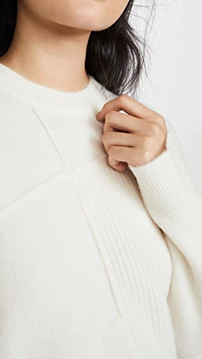Shop 3.1 Phillip Lim / フィリップ リム Lofy Basketweave Pullover In Antique White